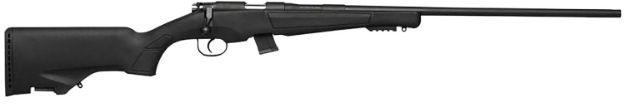 Picture of Escort HE22LR1802BK Escort  22 LR 10+1 18" Black Threaded Barrel, Black Grooved Steel Receiver, Black Synthetic Fixed Stock