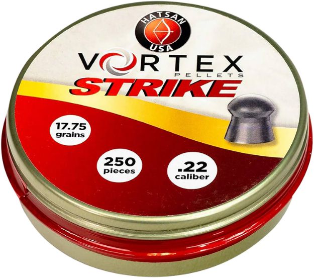 Picture of Hatsan USA HA90641 Vortex Strike Pellets 22Cal Lead Domed 250 Pellets