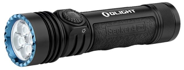 Picture of Olightstore Usa Inc SEEKER4PROMTBKCW Seeker 4 Pro  Matte Black 5/50/300/600/1,200/4,600 Lumens White LED