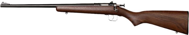 Picture of Crickett KSA2238LH My First Rifle Gen2 22 S/L/LR Single Shot 16.10" Stainless Steel Barrel & Receiver, American Walnut Fixed Stock, EZ Loader, Left Hand