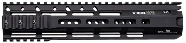 Picture of BCM RAIDERM10556BL RAIDER-M13 Rail  Black Anodized 10.00" M-LOK Free-Floating Style Made of Aluminum for AR-Platform