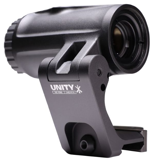 Picture of Unity Tactical LLC FSTM4B FAST FTC 4X Magnifier Black Anodized