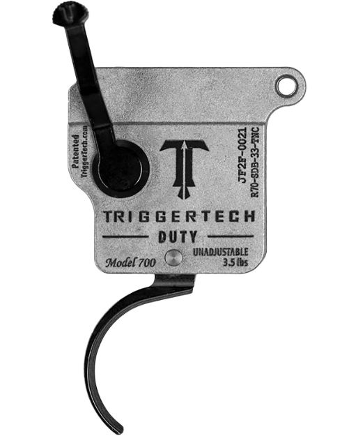 Picture of TriggerTech R70SDB33TNC Special  Black Single-Stage Curved Fits Remington 700 Right