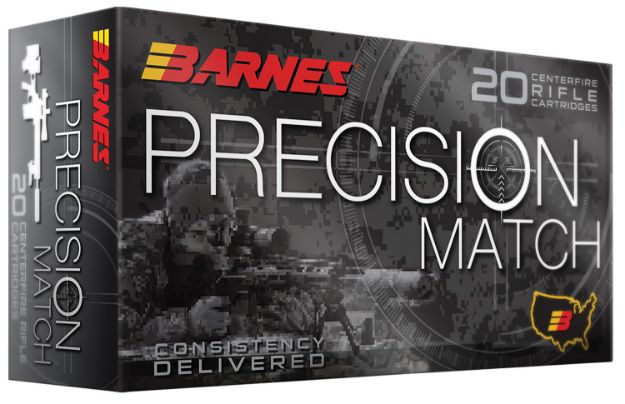 Picture of Barnes Bullets 32018 Precision Match  223Rem 77gr Match Burner OTM BT 20 Per Box/10 Case