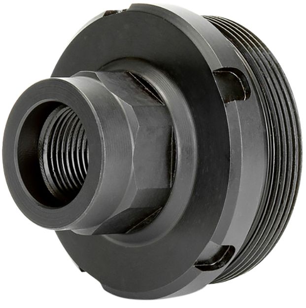 Picture of Griffin Armament DT1375X24-1/2X28  Thread Adapter 1/2"x28 17-4 Stainless Steel Nitride Black