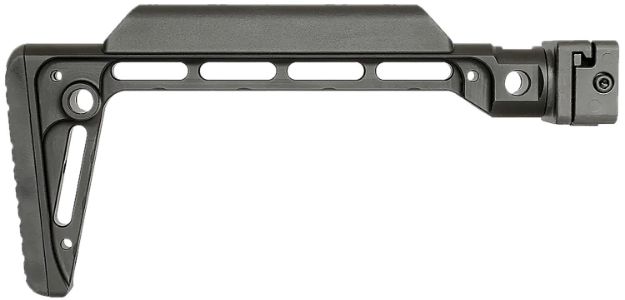 Picture of Midwest Industries MIMINSF Minimalistic Side Folding Stock Black 6061 Aluminum Folding