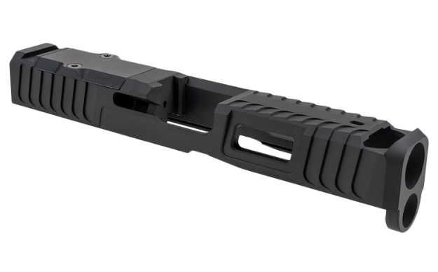 Picture of Zaffiri Precision ZPS.B.19.G5.BLK ZPS.IBS Custom Slide Fits Glock 19 Gen 5 Black 17-4 Stainless Steel