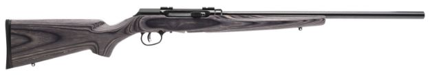 Picture of Savage Arms 47006 A17 Target Sporter Full Size Semi-Auto 17 HMR 10+1 22" Black Heavy/Target Barrel, Black Steel Receiver, Gray Laminate Stock