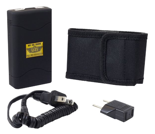 Picture of Uzi Accessories UZISG1500 Stun Gun  Black