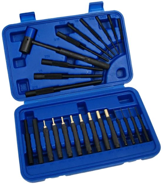 Picture of DAC GMPUNCH24 Drive Pin & Roll Punch Set Universal 24 Pieces