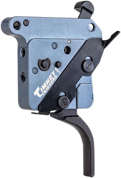 Picture of Timney Triggers THEHITST16 Hit Trigger  Straight Trigger with 8 oz Draw Weight & Nickel Finish for Remington 700 Right