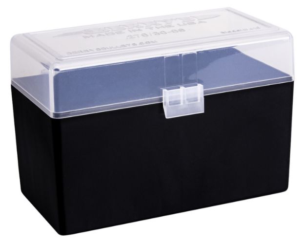 Picture of Berry's 91023 Ammo Box  270Win/30-06Springfield Clear/Black Polypropylene 50rd