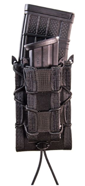 Picture of High Speed Gear 11DD00BK TACO Double Decker Mag Pouch Double Black Nylon MOLLE Compatible w/ Rifle Compatible w/ Pistol