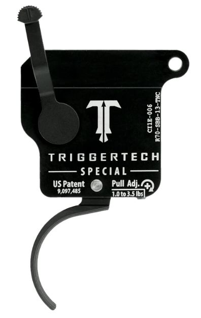 Picture of TriggerTech R70SBB13TNC Special Without Bolt Release Single-Stage Traditional Curved Trigger with 1-3.50 lbs Draw Weight for Remington 700 Right