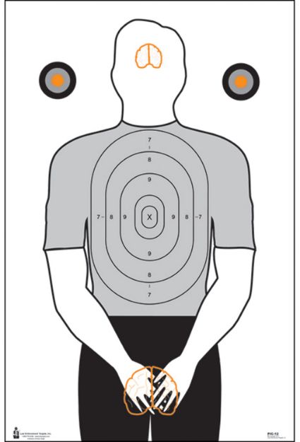 Picture of Action Target PIC12100 Entertainment Politically Incorrect Silhouette Paper Hanging 23" x 35" Black/Gray/White 100 Per Box