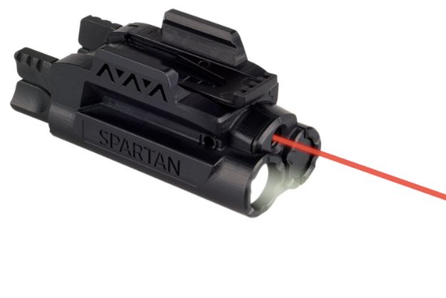 Picture of LaserMax SPSCR Red Spartan Light/Laser  Black 120 Lumens White LED