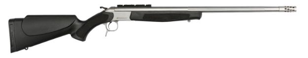 Picture of CVA CR4806S Scout Takedown 45-70 Gov 1rd 25" Fluted, Stainless Barrel/Rec, Black Synthetic Furniture, Muzzle Brake, DuraSight Scope Mount