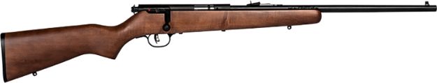 Picture of Savage Arms 60702 Mark I G Youth 22 Short/ 22 Long/ 22 LR 1rd 19" Barrel, Satin Blued Metal Finish, Satin Hardwood Stock, AccuTrigger, Right Hand