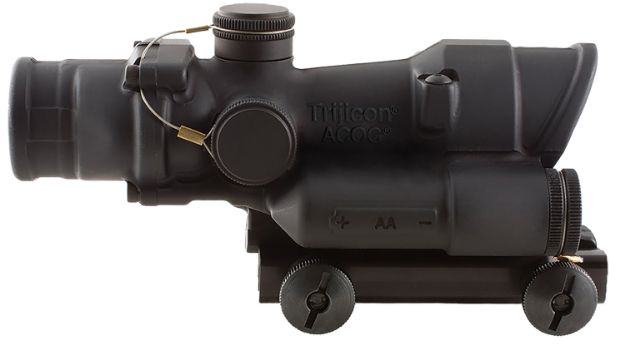 Picture of Trijicon 100390 ACOG  Matte Black 4x32mm LED Illuminated Green Crosshair .223/5.56 BDC Reticle