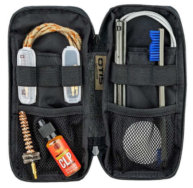 Picture of Otis FG901556 Defender Cleaning Kit Multi-Caliber Rifle/Pistol/13 Pieces Black Nylon Case