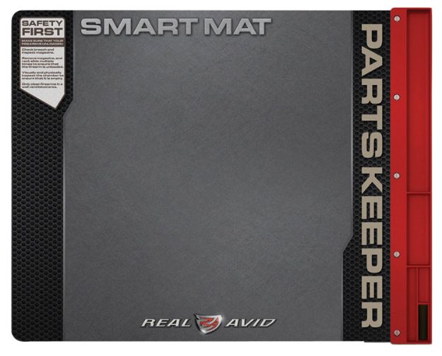 Picture of Real Avid AVUHGSM Handgun Smart Mat Black/Red 19" x 16"