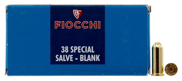 Picture of Fiocchi 38BLANK Pistol Blank 38Special 50 Per Box/20 Case