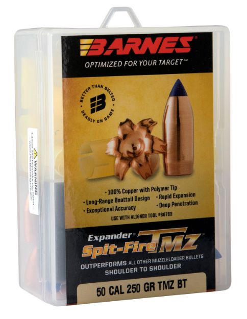 Picture of Barnes Bullets 30589 Spit-Fire TMZ Muzzleloader 50 Spit-Fire TMZ 250gr 15rd/Box