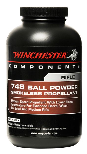 Picture of Winchester Powder 7481 Ball Powder 748 Rifle Multi-Caliber 1 lb