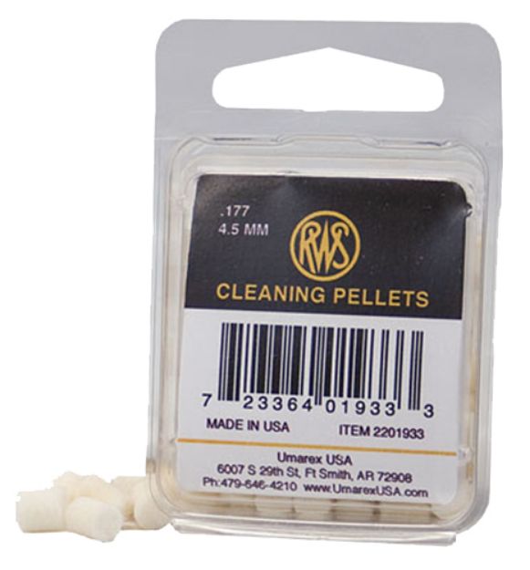 Picture of RWS/Umarex 2201933 Felt Cleaning Pellets 177 Pkg of 100