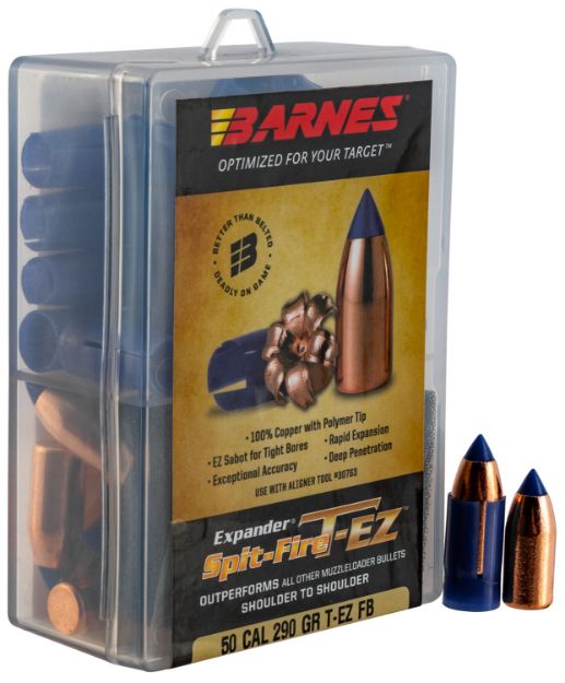 Picture of Barnes Bullets 30607 Spit-Fire T-EZ Muzzleloader 50 Spit-Fire T-EZ FB 290gr 24rd/Box