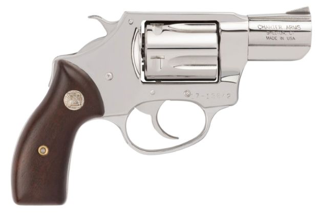 Picture of Charter Arms 73829 Undercover  Small 38 Special, 5 Shot 2" High Polished Stainless Steel Barrel, Cylinder & Frame w/Wood Grip, Exposed Hammer