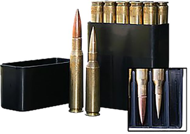 Picture of MTM Case-Gard BMG1040 Slip-Top Ammo Box  50 BMG Black Polypropylene 10rd