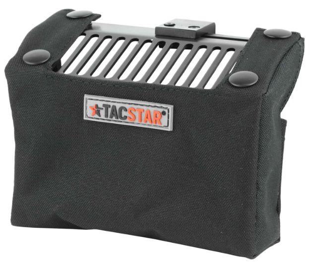 Picture of TacStar 1081240 Brass Catcher  Black Picatinny Rail Mount Holds 120 Cases