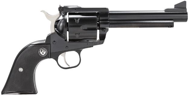 Picture of Ruger 0465 Blackhawk  45 Colt (Long Colt) 6rd 5.50" Blued Alloy Steel Barrel, Cylinder & Frame, Black Checkered Rubber Grip, Transfer Bar Safety, Exposed Hammer