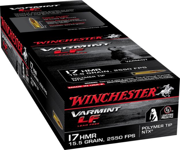 Picture of Winchester Ammo S17HMR1LF Varmint LF  17HMR 15.5gr Polymer Tip NTX 50 Per Box/20 Case