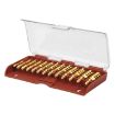 Picture of Tipton 749245 Jag Set  Multi-Caliber 8-32/5-40 Thread Brass 13 Pieces Includes Storage Box