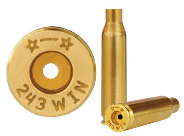 Picture of Starline Brass 243WINEUP50 Unprimed Cases  243 Win Rifle Brass 50 Per Bag