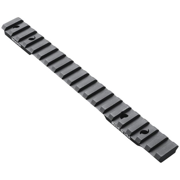 Picture of Weaver Mounts 99497 Multi-Slot Base  Extended Black Anodized Aluminum Fits Savage Target Long Action 20 MOA