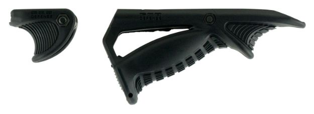 Picture of FAB Defense FXPTKCB PTK & VTS Combo Ergonomic Pointing Grip Angled w/Additional Storage Compartment Black Polymer