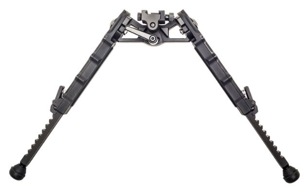 Picture of Accu-Tac HD500000 HD-50  Bipod 7"-10" Adjustment Black Hardcoat Anodized  6061-T6 Aluminum