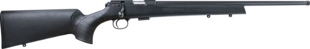 Picture of CZ-USA 02313 CZ 457 American SR Full Size 22 LR 5+1 20" Black Nitride Black Nitride Steel Receiver Black Fixed American Style Stock Right Hand