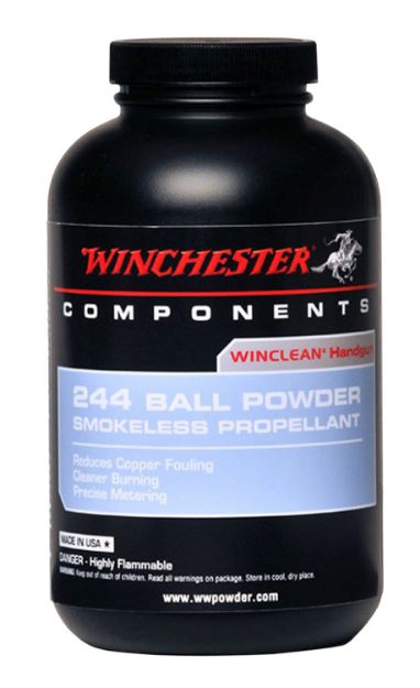 Picture of Winchester Powder 2441 Ball Powder 244 Winclean Pistol 1 lb