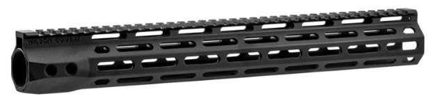 Picture of Wilson Combat TRMLOK15 M-LOK Rail  AR-15 Black Hardcoat Anodized 6005A-T5 Aluminum 15" M-LOK