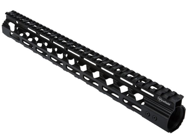 Picture of Firefield FF34067 Verge Handguard M-LOK Aluminum Black Anodized Picatinny Rail AR Platform 15" Long