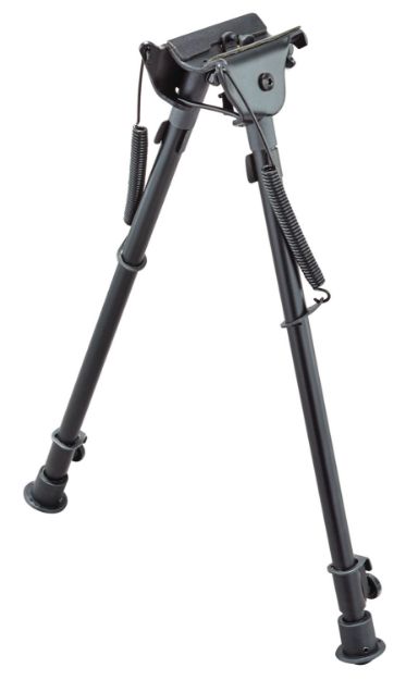 Picture of Champion Targets 40854 Standard Bipod 6-9" Swivel Stud Attachment & Vertical Adjustment Black Aluminum