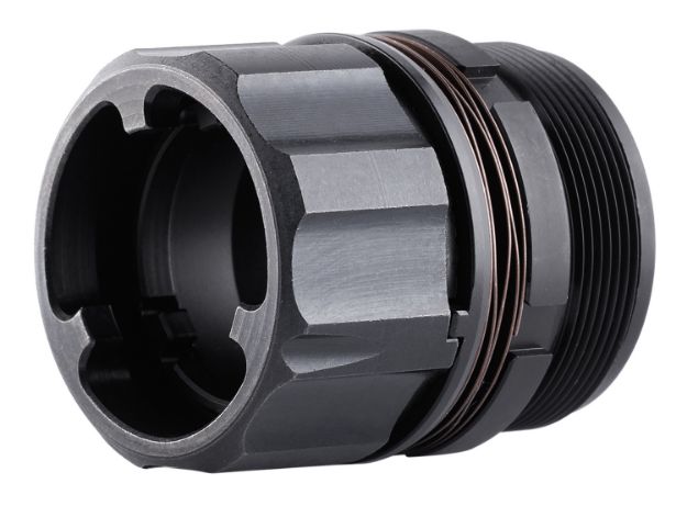 Picture of Dead Air DA428 Key-Mo Adapter Black Adapter for HUB Socket Silencers(1 3/8-24)"