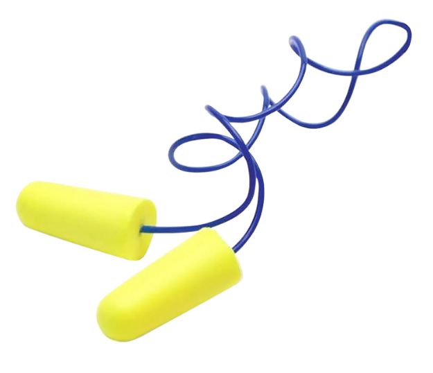 Picture of Walker's GWPEPCORDYL Corded Foam Ear Plugs 32 dB In The Ear Yellow Adult 2 Pair