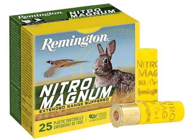 Picture of Remington Ammunition 20674 Nitro Magnum  20Gauge 3" 1 1/4oz 6Shot 25 Per Box/10 Case