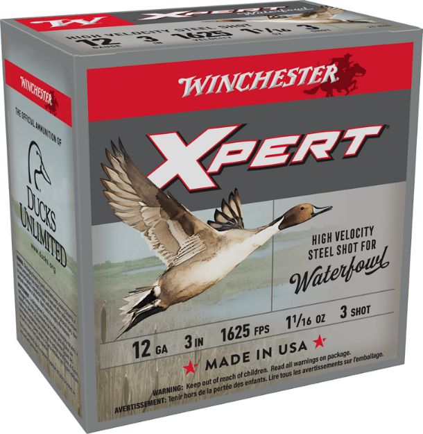 Picture of Winchester Ammo WEX123M3 Super X Xpert High Velocity 12Gauge 3" 1 1/16oz 3Shot 25 Per Box/10 Case