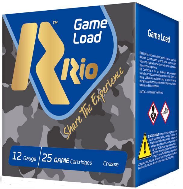 Picture of Rio Ammunition SG3275 Game Load Super Game High Velocity 12Gauge 2.75" 1 1/8oz 7.5Shot 25 Per Box/10 Case